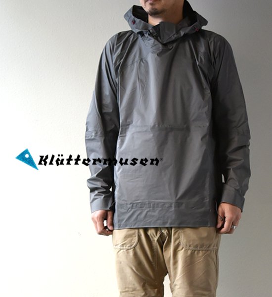【KLATTERMUSEN】 クレッタルムーセン Fjorgyn Anorak "Rock Grey"