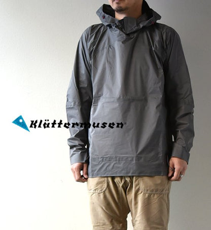 【KLATTERMUSEN】 クレッタルムーセン Fjorgyn Anorak "Rock Grey"