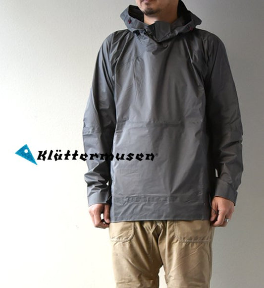 【KLATTERMUSEN】 クレッタルムーセン Fjorgyn Anorak "Rock Grey"