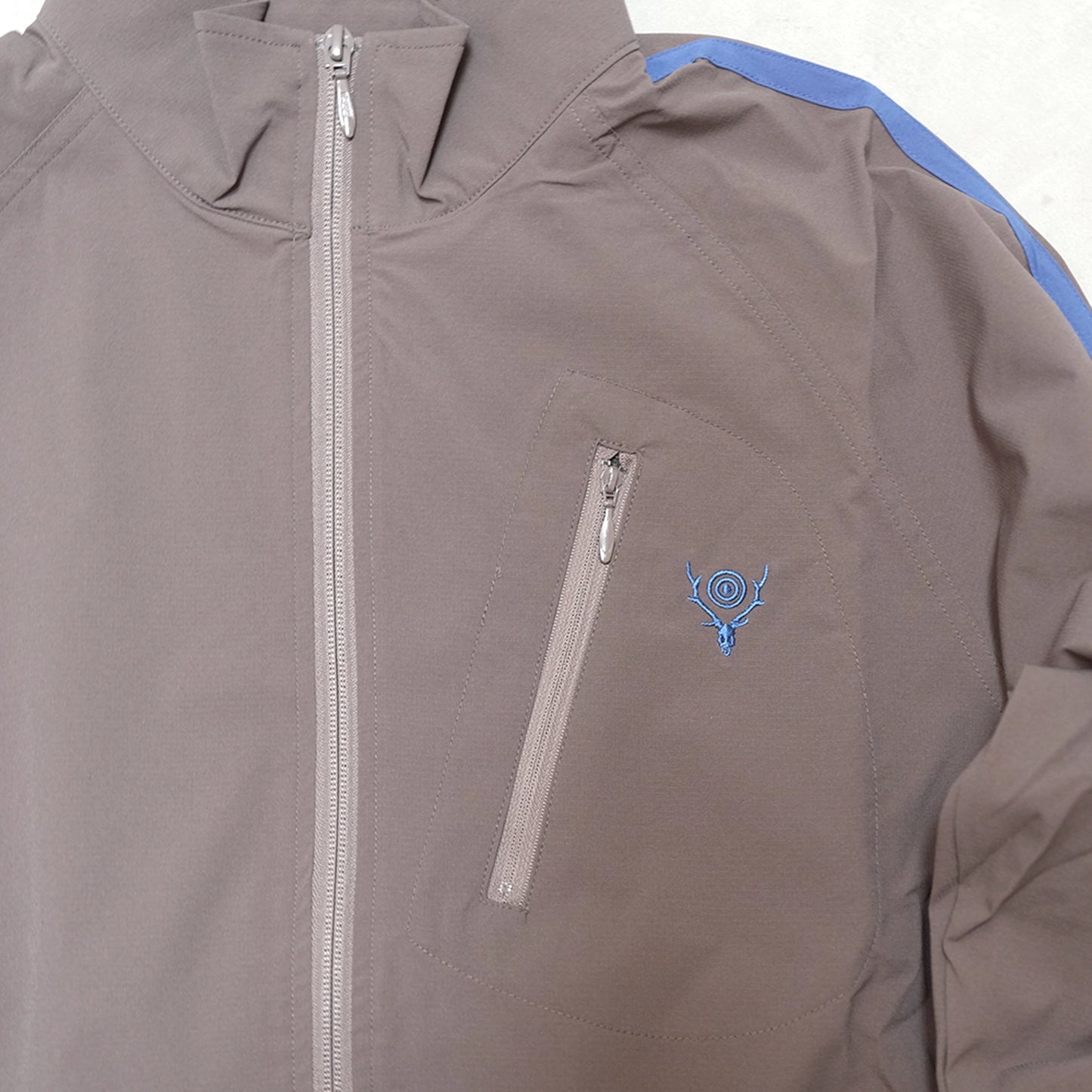 【South2 West8】サウスツーウエストエイト men's S.L. Zipped Trail Shirt-PE Ripstop "2Color"