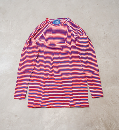 【WILDERNESS WEAR】ウィルダネスウェア PolyPRO+ 190 Long Sleeve Crew Stripe "4Color"