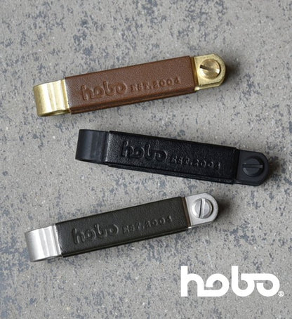 【hobo】 ホーボー Brass Key Holder with Cow Leather "3Color"