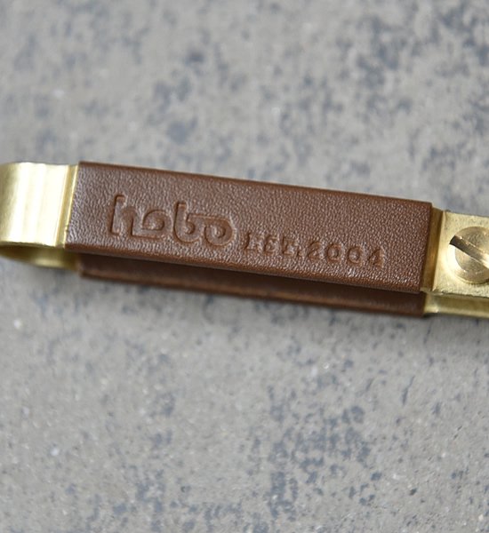 【hobo】 ホーボー Brass Key Holder with Cow Leather "3Color"