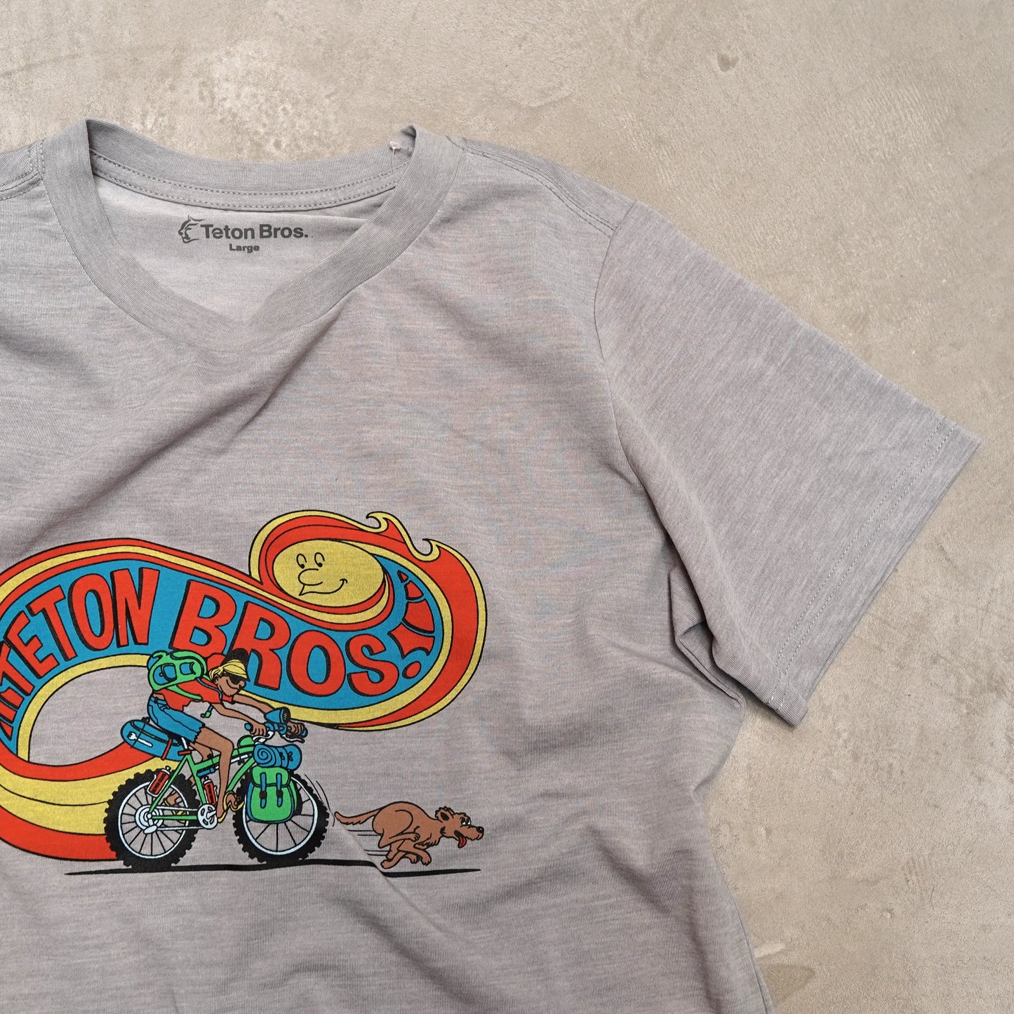 【Teton Bros】ティートンブロス men's Bike Packing Tee "2Color" ※ネコポス可