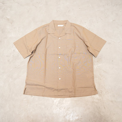 【nanamica】ナナミカ men's Open Collar Panama S/S Shirt "2Color"