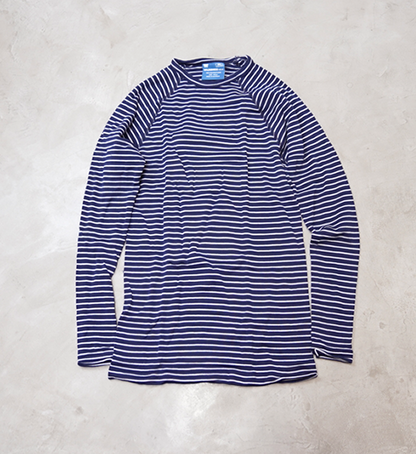 【WILDERNESS WEAR】ウィルダネスウェア PolyPRO+ 190 Long Sleeve Crew Stripe "4Color"