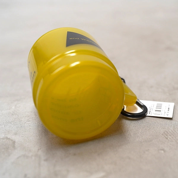 【and wander】アンドワンダー and wander logo PP mug "７Color"