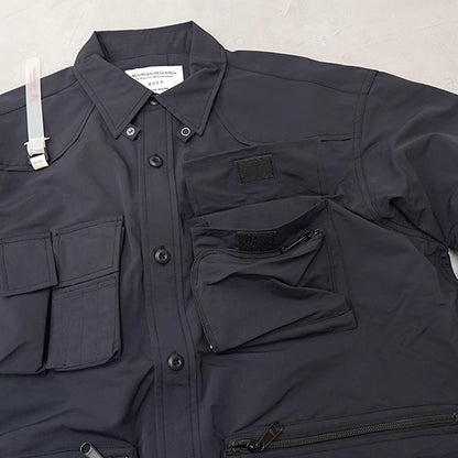 【Mountain Research】マウンテンリサーチ Phishing Shirt "Black"