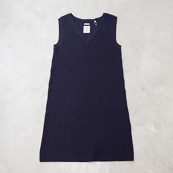 【nanamica】ナナミカ women's 7G Knit Dress "2Color"
