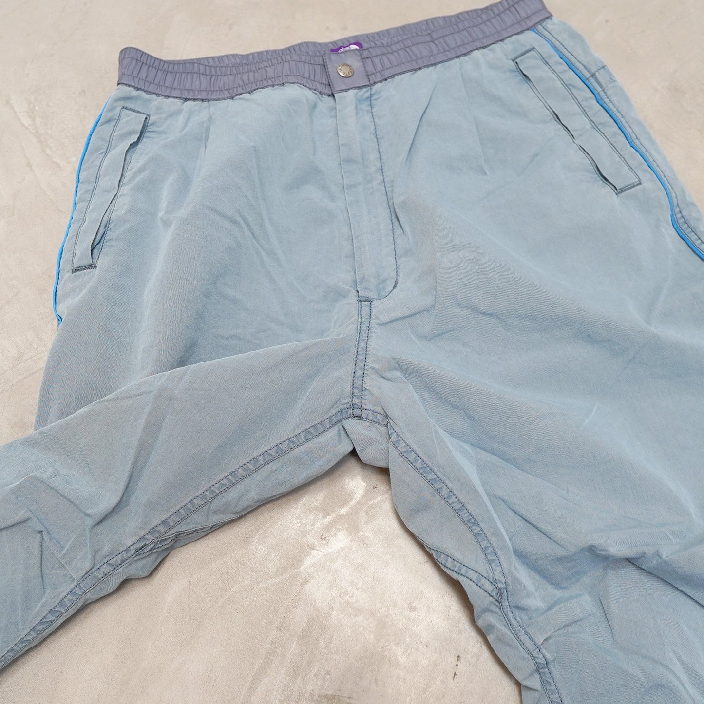 【THE NORTH FACE Purple Label】ノースフェイスパープルレーベル men's Indigo Field Track Pants "Indigo Bleach"