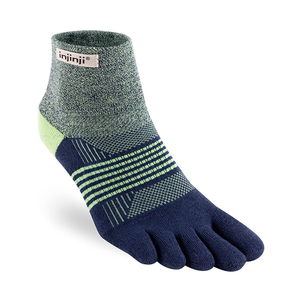 【injinji】インジンジ women's Trail Midweight Mini-Crew "8Color" ※ネコポス可