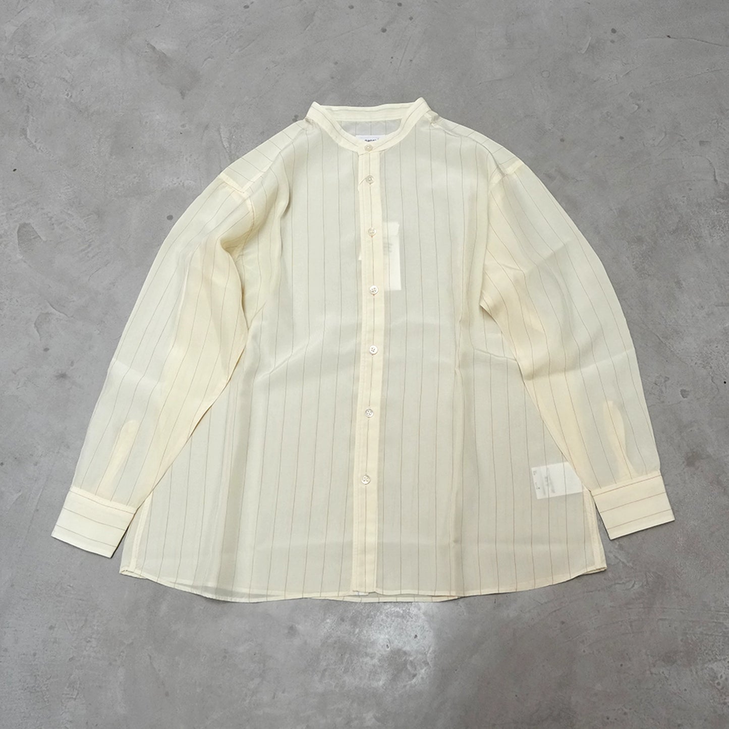 【nanamica】ナナミカ women's Band Collar Shirt "2Color"