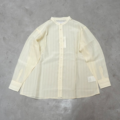 【nanamica】ナナミカ women's Band Collar Shirt "2Color"
