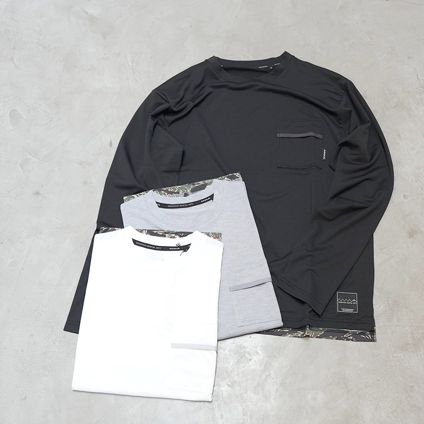 【Mountain Martial Arts】マウンテンマーシャルアーツ unisex MMA Basic Pocket Long Tee "2Color" ※ネコポス可