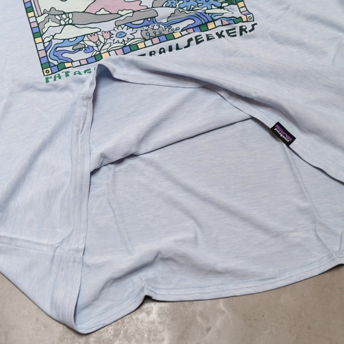 【patagonia】パタゴニア men's Capilene Cool Daily Graphic Shirt（Lands) "4Color" ※ネコポス可