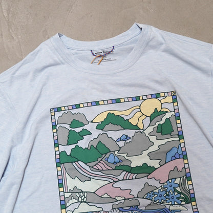 【patagonia】パタゴニア men's Capilene Cool Daily Graphic Shirt（Lands) "4Color" ※ネコポス可