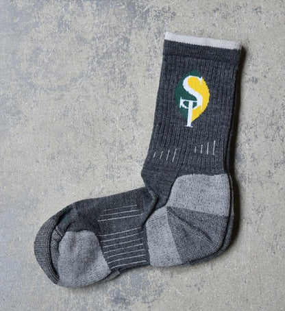 【POINNT6】ポイントシックス Shinetsu Hiking Tech Light Crew "Gray" ※ネコポス可