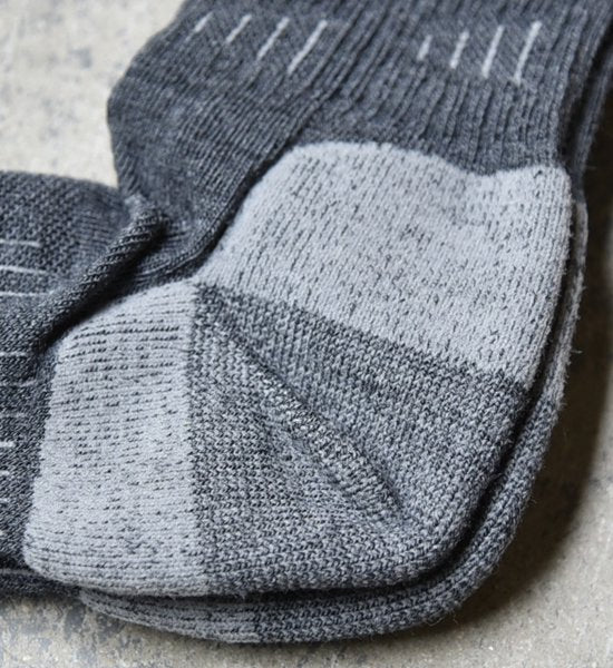 【POINNT6】ポイントシックス Shinetsu Hiking Tech Light Crew "Gray" ※ネコポス可