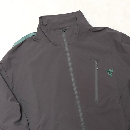 【South2 West8】サウスツーウエストエイト men's S.L. Zipped Trail Shirt-PE Ripstop "2Color"