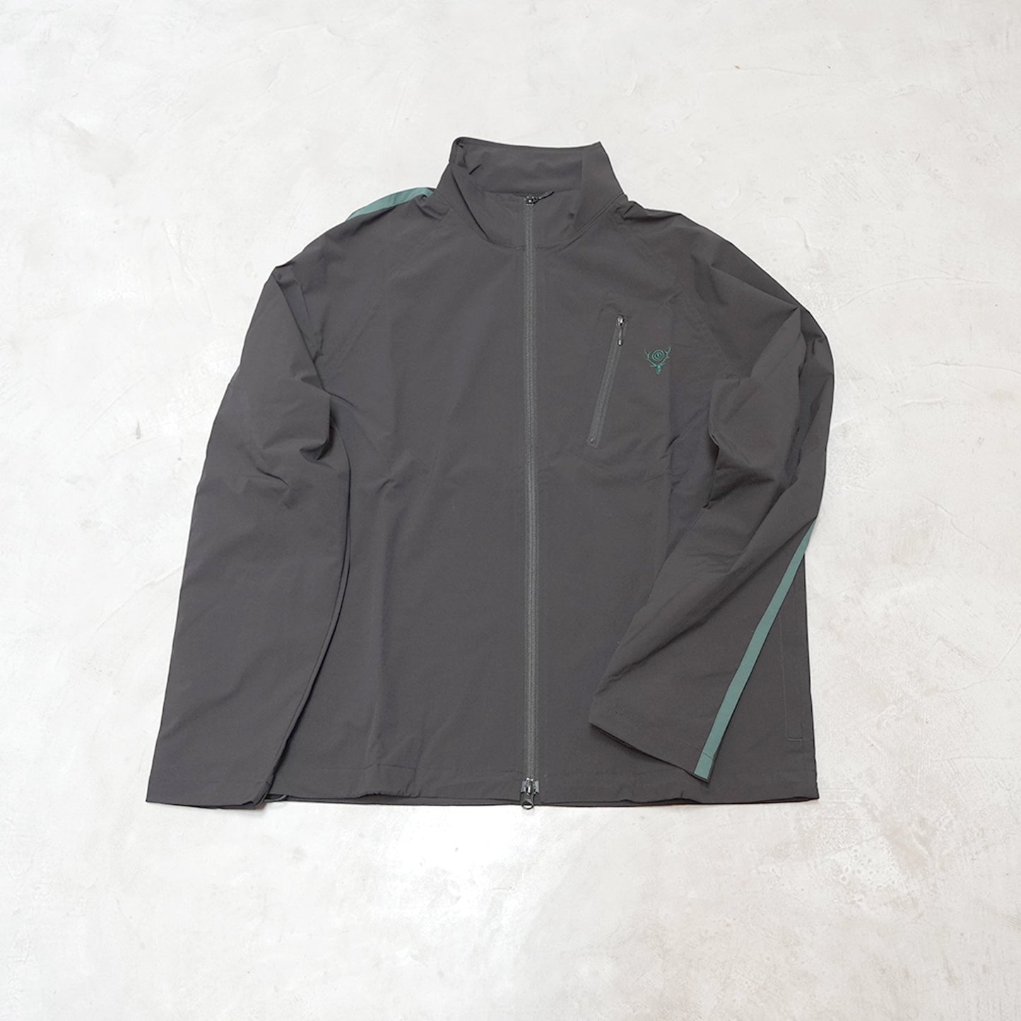【South2 West8】サウスツーウエストエイト men's S.L. Zipped Trail Shirt-PE Ripstop "2Color"