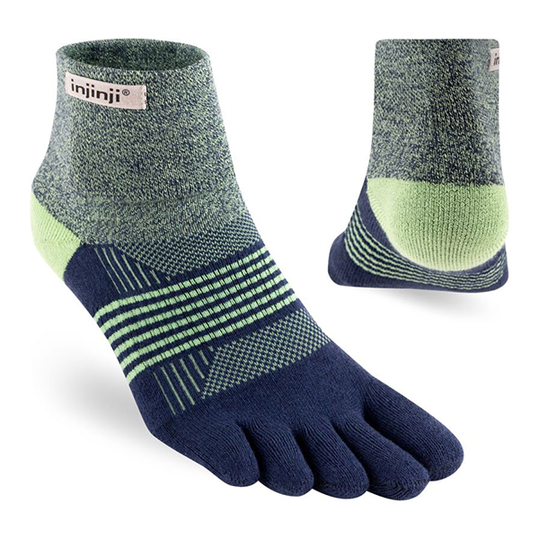 【injinji】インジンジ women's Trail Midweight Mini-Crew "8Color" ※ネコポス可