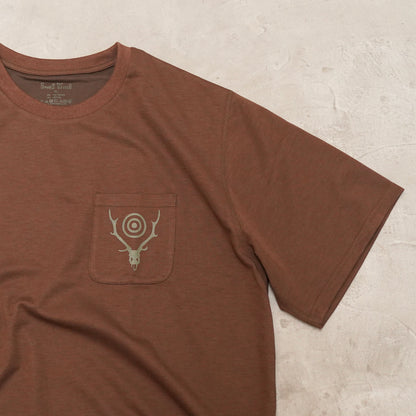 【South2 West8】サウスツーウエストエイト S/S Round Pocket Tee-Circle Horn "3Color" ※ネコポス可