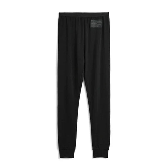 【TAION】タイオン women's Merino Wool Under Wear Long Leggings "Black" ※ネコポス可
