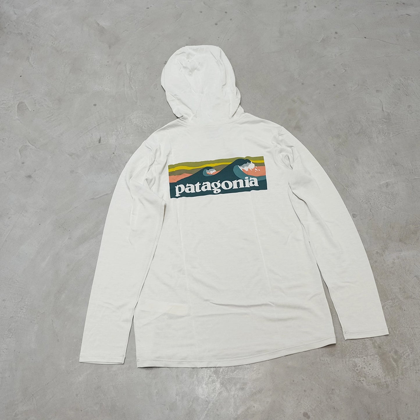 【patagonia】パタゴニア women's Capilene Cool Daily Hoody (Boardshort Logo) ※ネコポス可