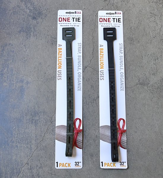 【ONE TIE】ワンタイ ONE-Tie 32インチ(1本セット) "2Color"