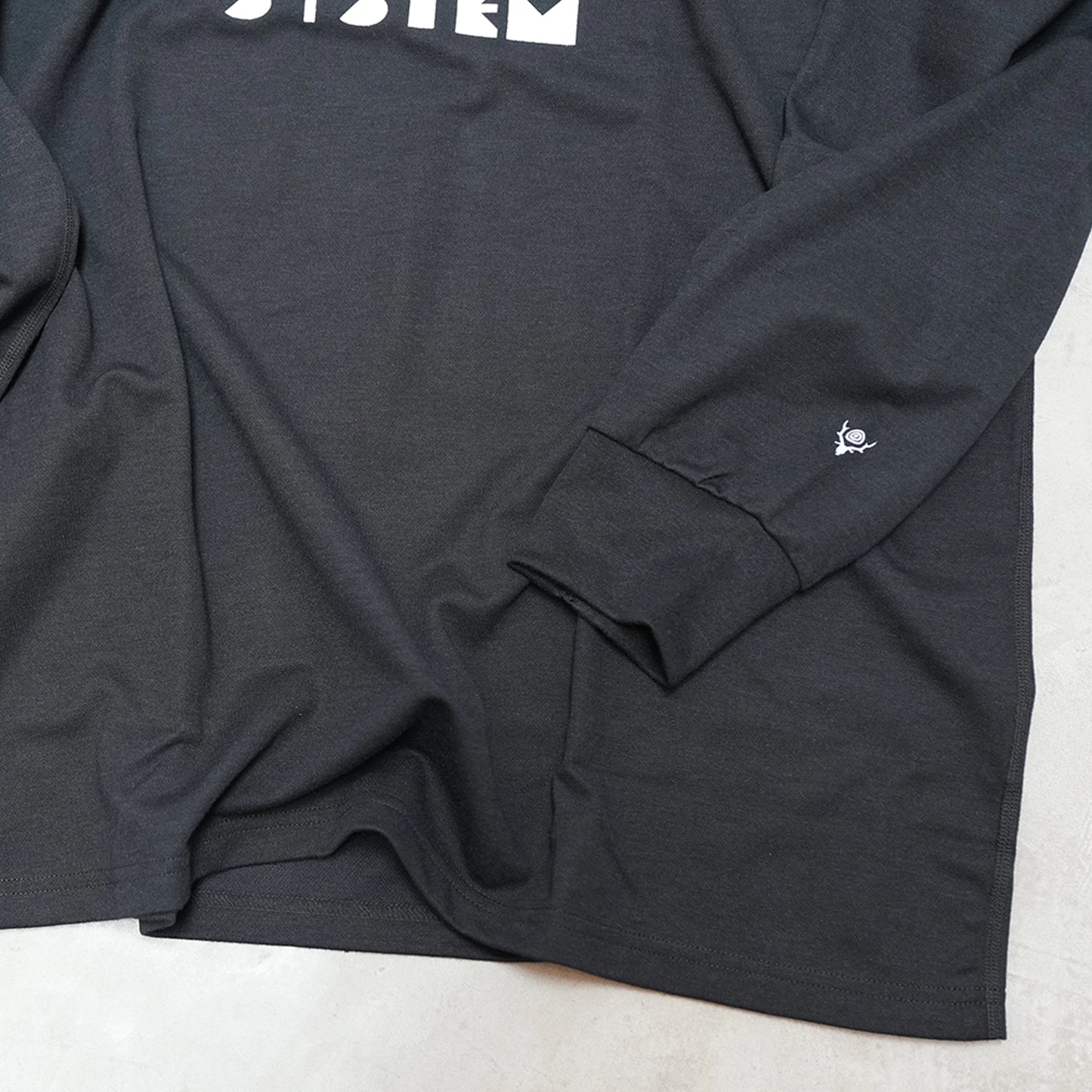 【South2 West8】サウスツーウエストエイト men's L/S Crew Neck Tee-HYDRO CYCLE SYSTEM "Black" ※ネコポス可