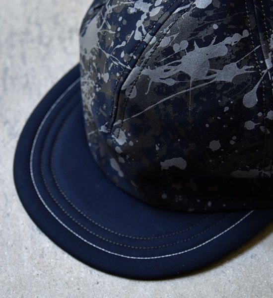 【and wander】アンドワンダー splatter print CORDURA dry chino cap ”2Color”