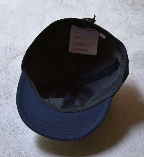 【and wander】アンドワンダー splatter print CORDURA dry chino cap ”2Color”