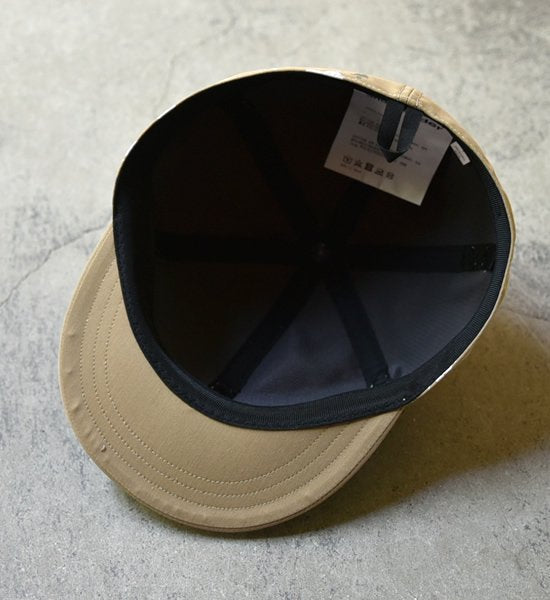 【and wander】アンドワンダー splatter print CORDURA dry chino cap ”2Color”