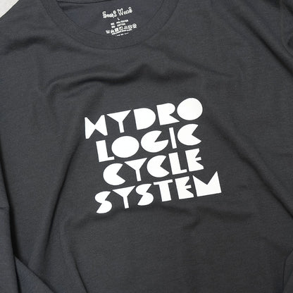 【South2 West8】サウスツーウエストエイト men's L/S Crew Neck Tee-HYDRO CYCLE SYSTEM "Black" ※ネコポス可