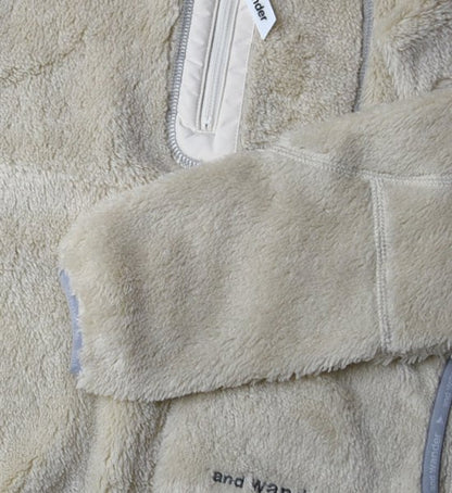 【and wander】アンドワンダー men's high loft fleece pullover ”2Color”