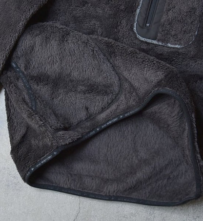 【and wander】アンドワンダー men's high loft fleece pullover ”2Color”