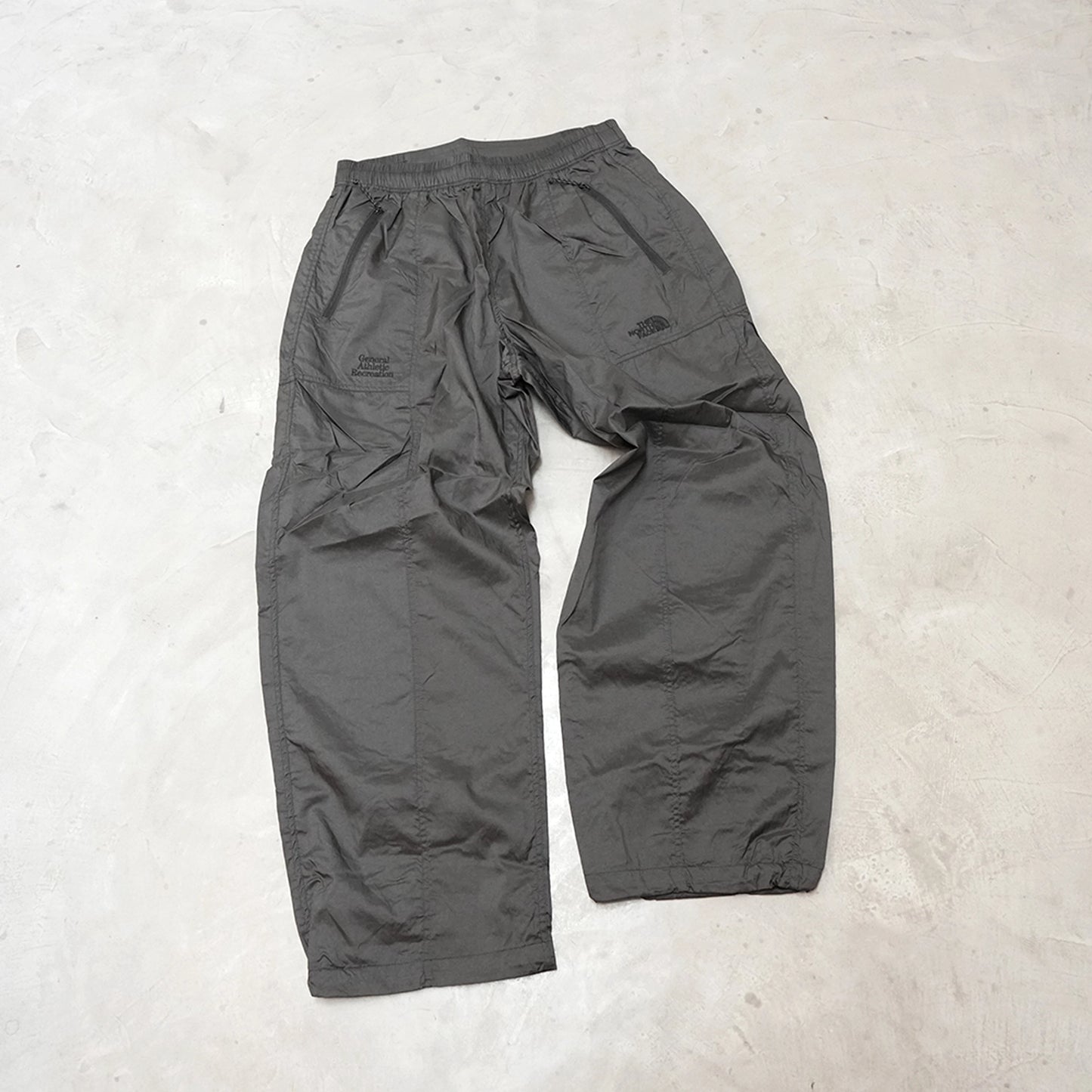 【THE NORTH FACE GAR】ザノースフェイス unisex GAR Wind Pant "Asphalt Gray" ※ネコポス可