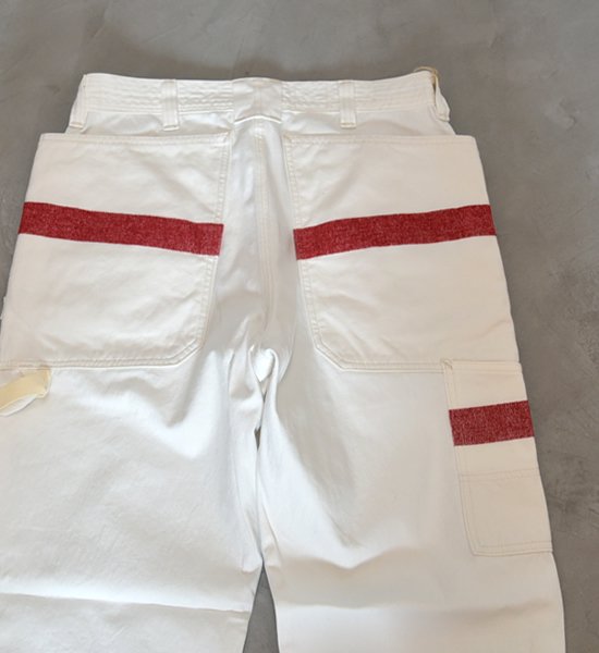 【Mountain Research】マウンテンリサーチ Fall Leaf Grower's Pants "White"