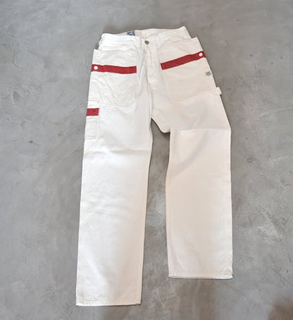 【Mountain Research】マウンテンリサーチ Fall Leaf Grower's Pants "White"