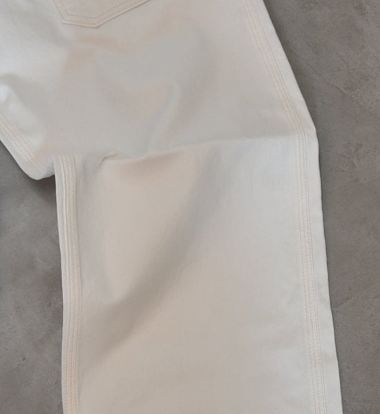 【Mountain Research】マウンテンリサーチ Fall Leaf Grower's Pants "White"
