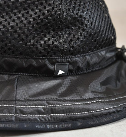 【and wander】アンドワンダー mesh hat "4Color"
