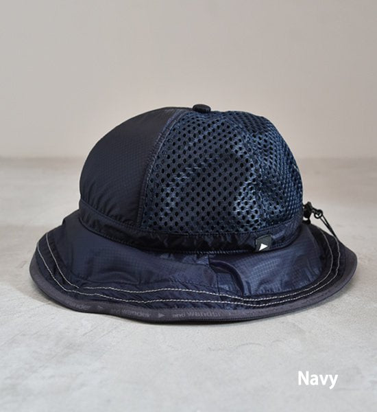 【and wander】アンドワンダー mesh hat "4Color"