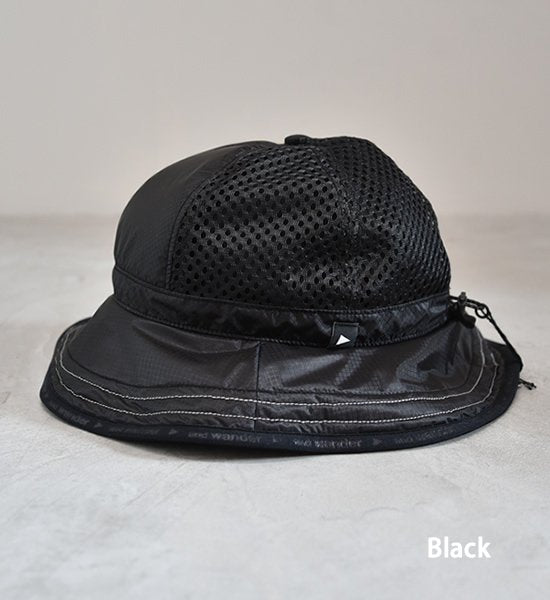 【and wander】アンドワンダー mesh hat "4Color"