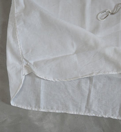 【and wander】アンドワンダー men's dry linen short sleeve shirt "2Color"