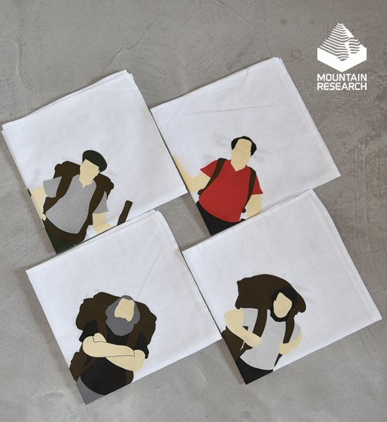 【Mountain Research】マウンテンリサーチ Handkerchief "White" ※ネコポス可