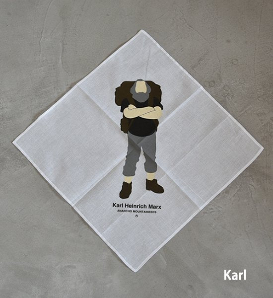 【Mountain Research】マウンテンリサーチ Handkerchief "White" ※ネコポス可