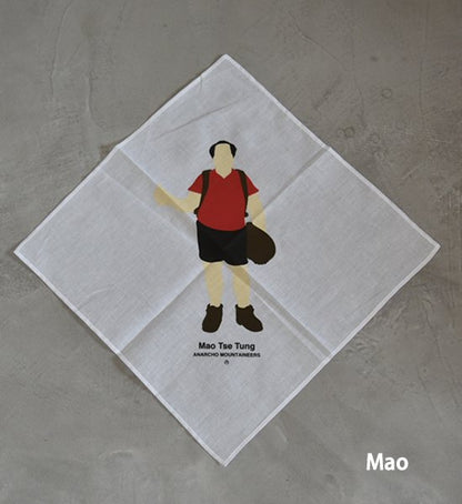 【Mountain Research】マウンテンリサーチ Handkerchief "White" ※ネコポス可