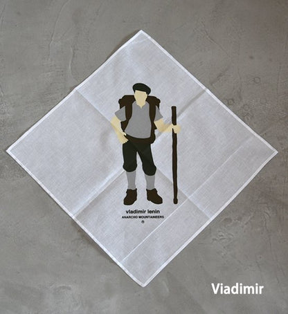 【Mountain Research】マウンテンリサーチ Handkerchief "White" ※ネコポス可