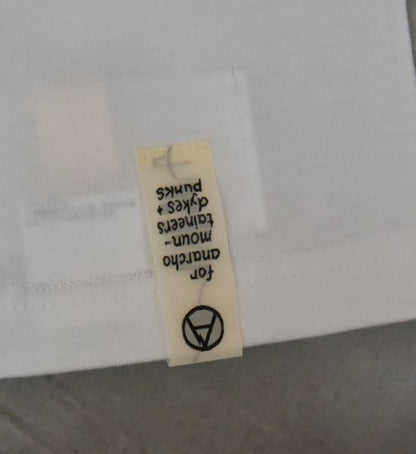 【Mountain Research】マウンテンリサーチ Mountain man(s) PKT. Tee "White"