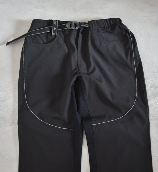 【and wander】アンドワンダー men's tech pants "2Color"